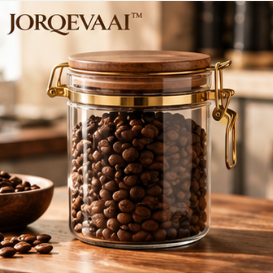 JORQEVAAI™ Airtight Coffee Vault