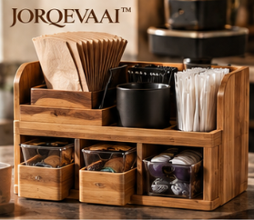 JORQEVAAI Coffee Station Organizer