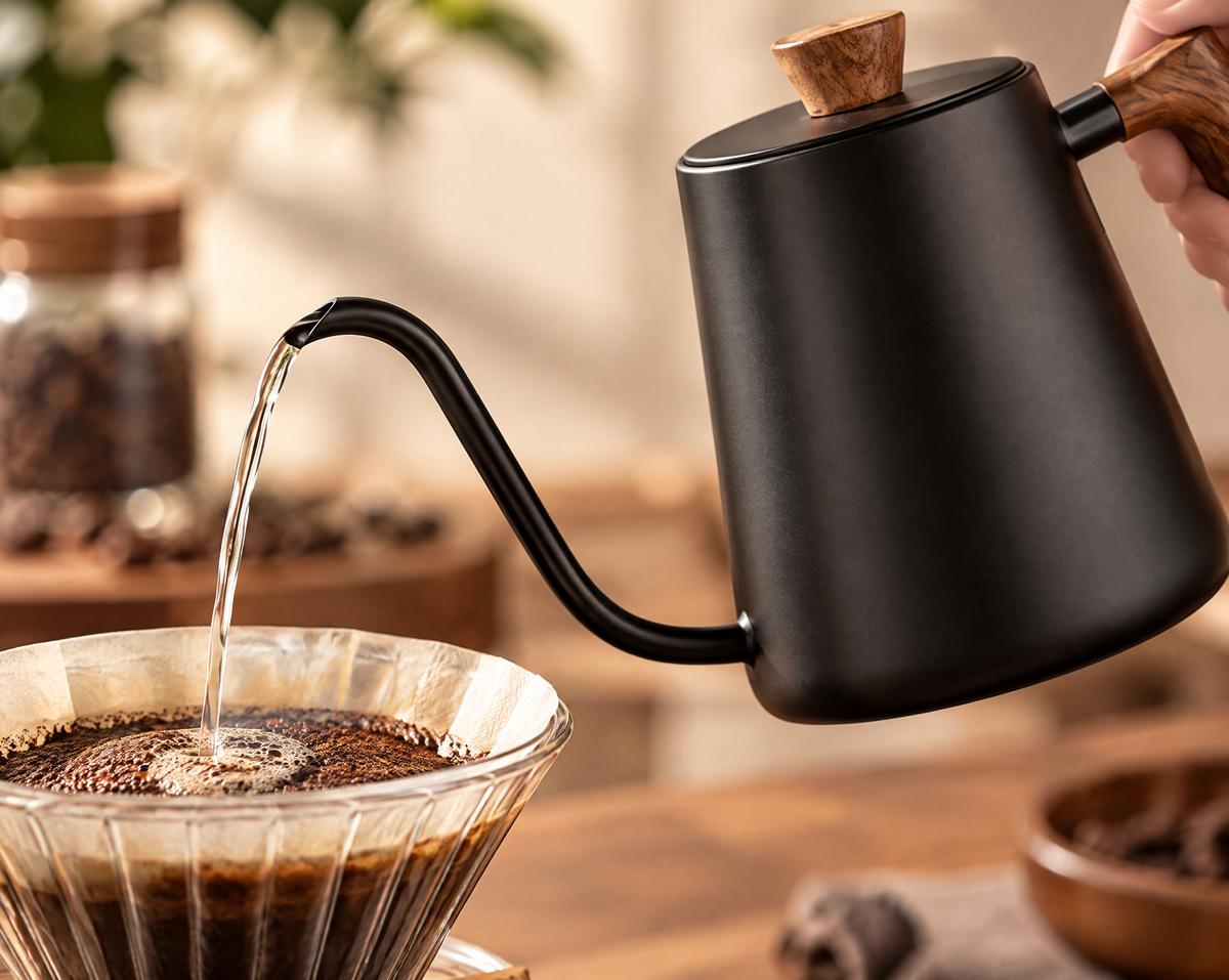 JORQEVAAI™ Precision Pour-Over Kettle