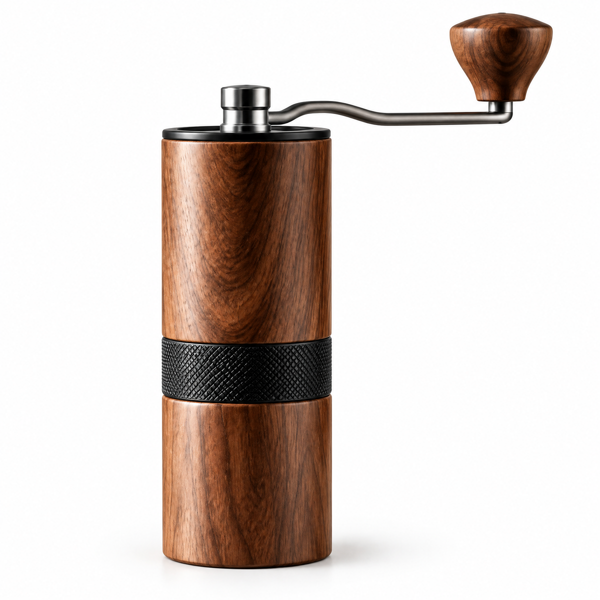 JORQEVAAI™ Walnut Hand Grinder