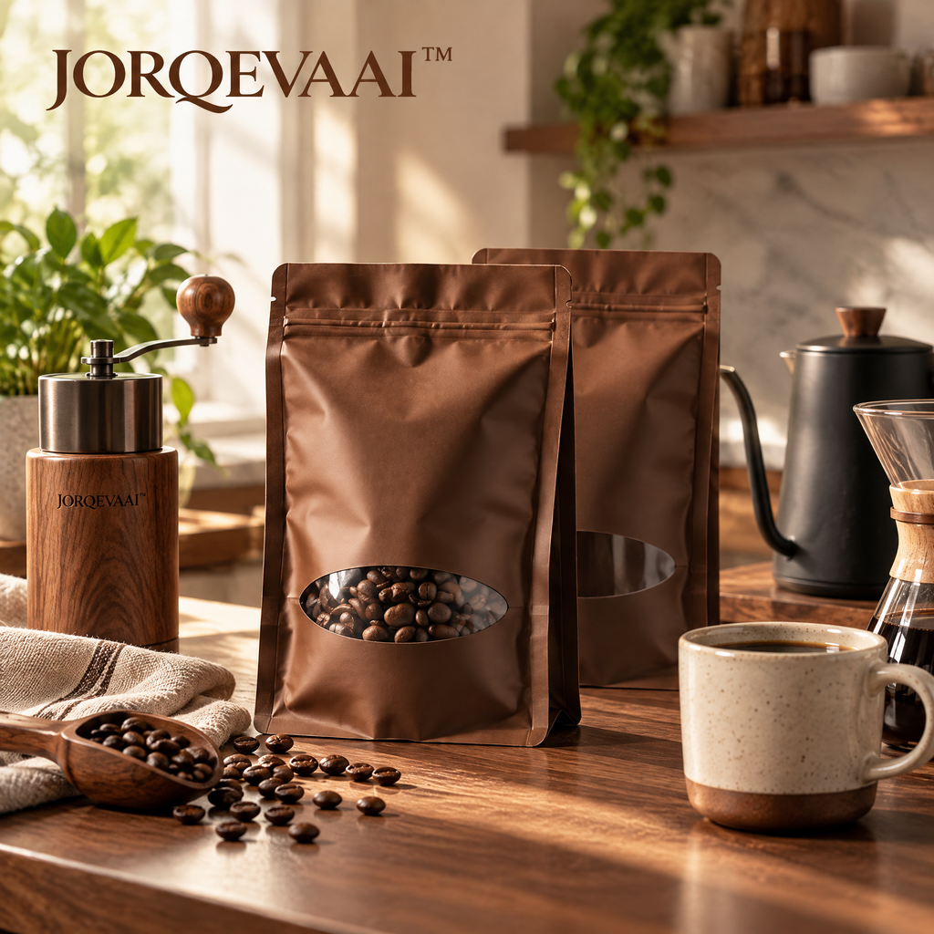 JORQEVAAI™ Coffee Storage Pouches