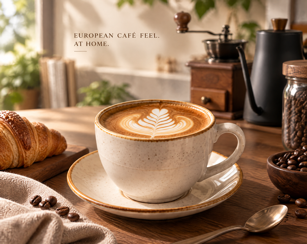 JORQEVAAI™ Hearthstone Café Cup & Saucer