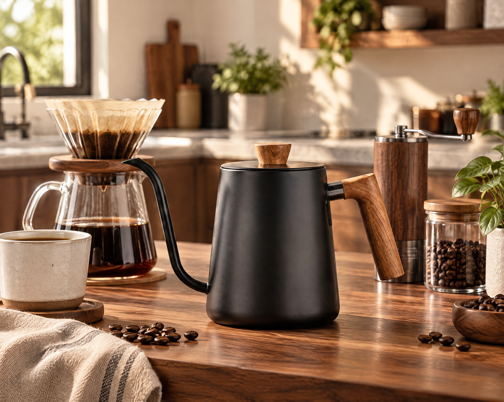 JORQEVAAI™ Precision Pour-Over Kettle