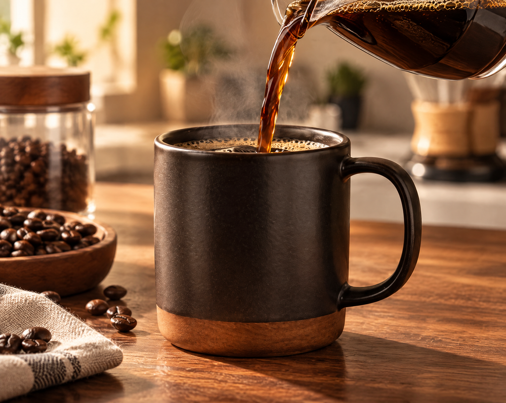 JORQEVAAI™ Emberstone Coffee Mug