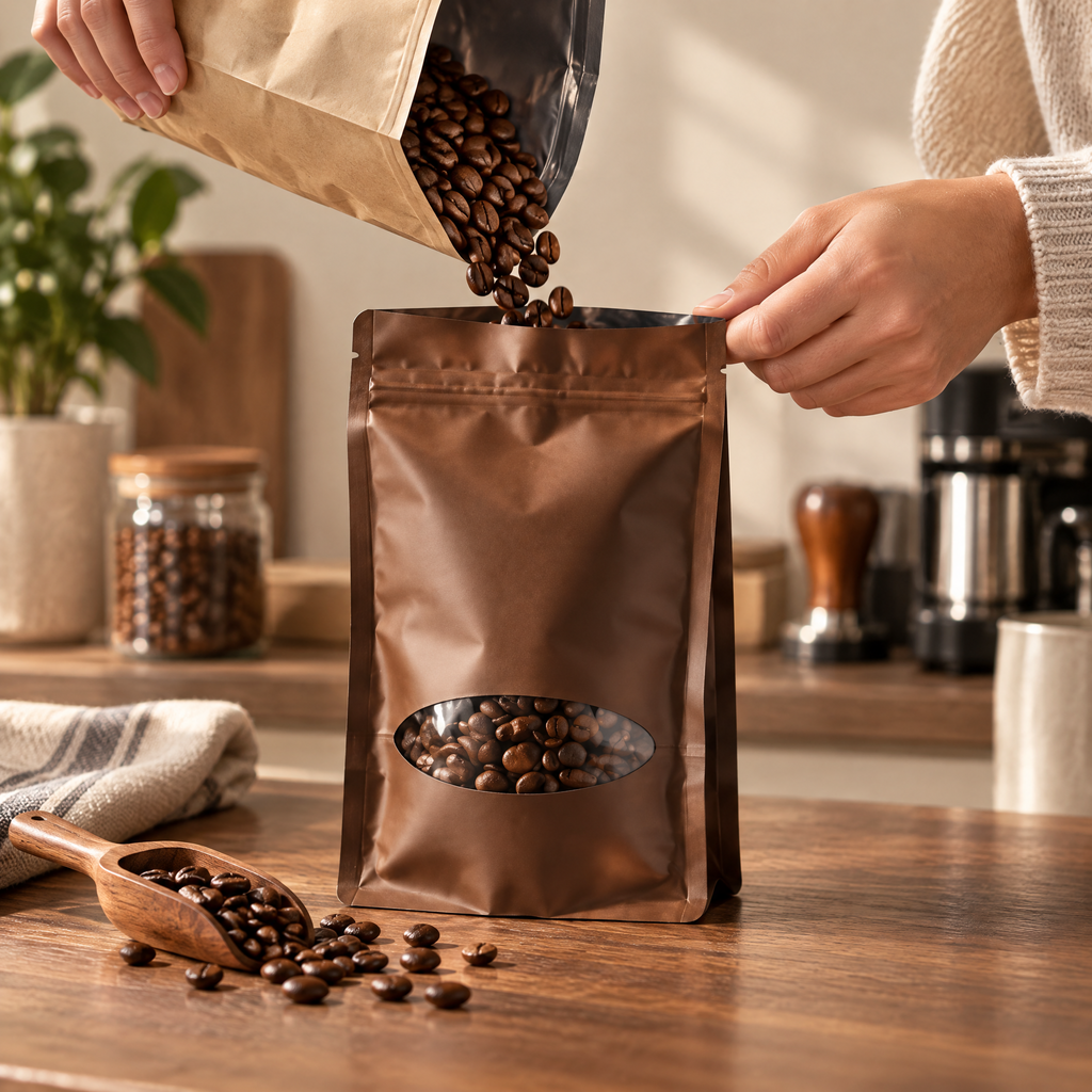 JORQEVAAI™ Coffee Storage Pouches